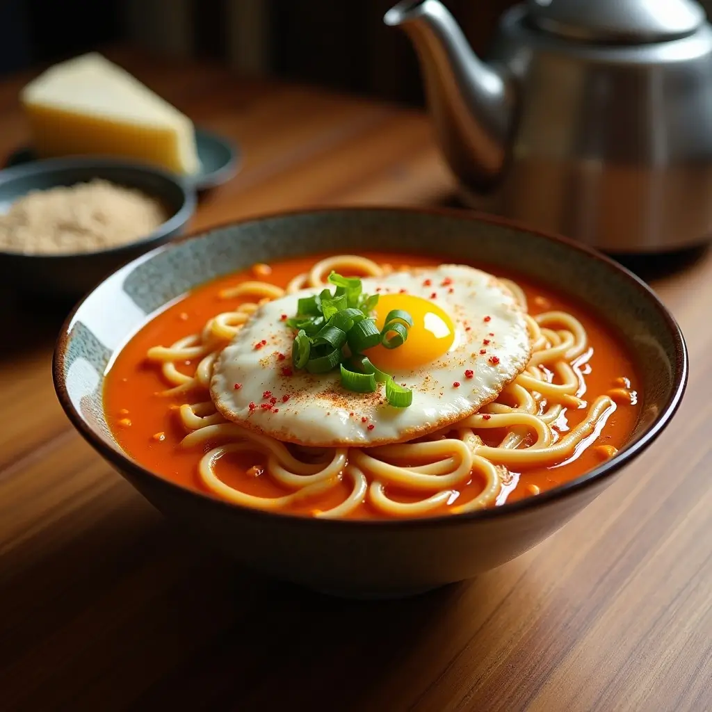 Buldak Carbonara Recipe
