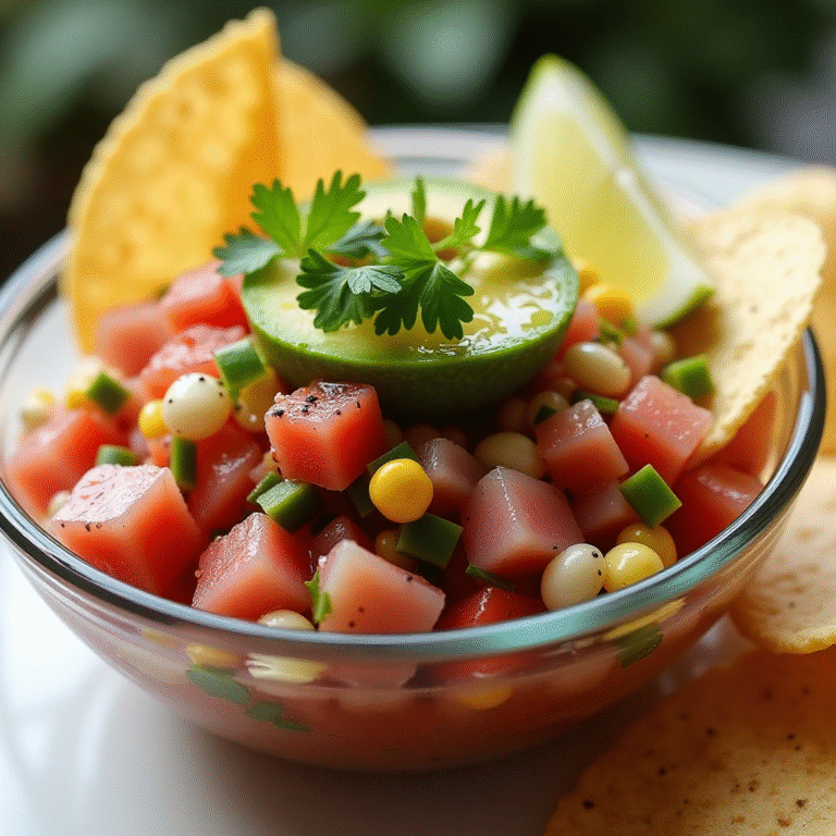 Ceviche Tuna