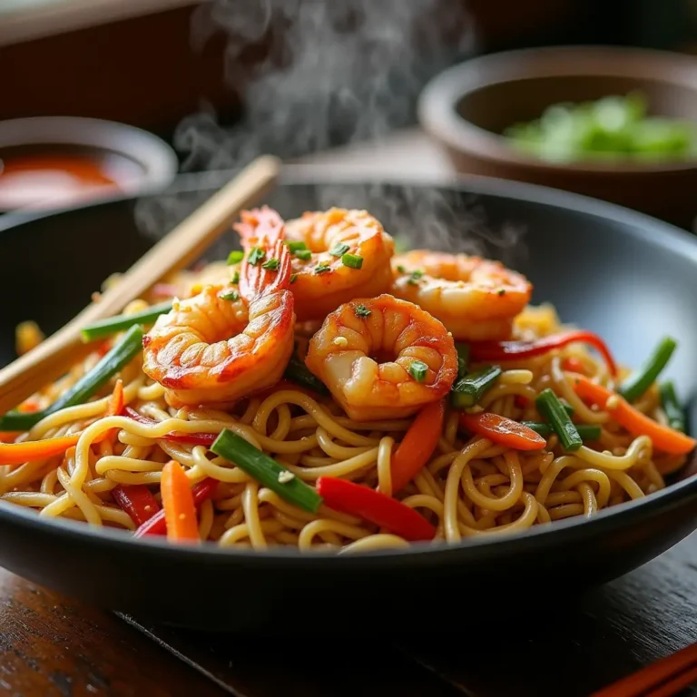 Chinese Shrimp Noodles