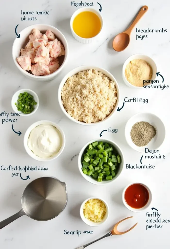 Crab Balls Ingredients