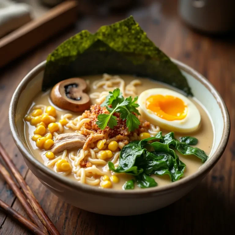 Creamy Chicken Ramen Recipe