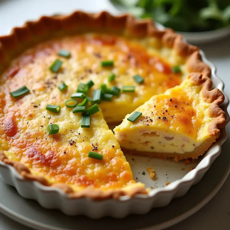 Crustless Crab Quiche