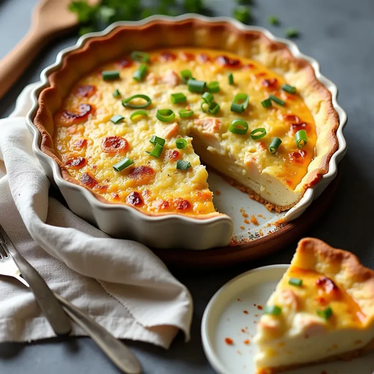 Crustless Crab Quiche