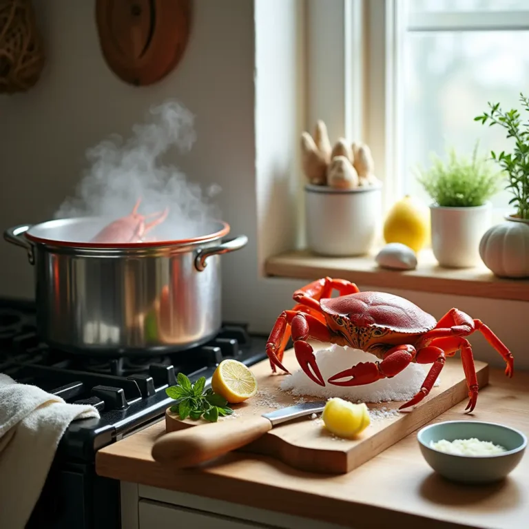 How to Cook a Fresh Crab