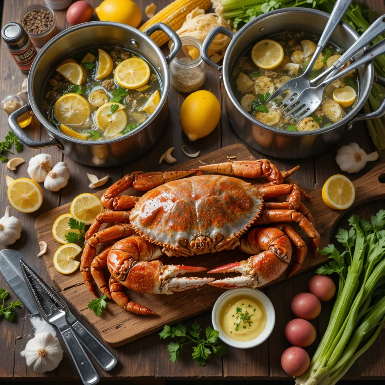 How to Cook a Fresh Crab