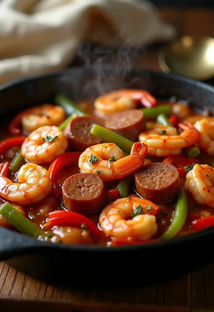 Quick Shrimp and Sausage Recipe