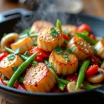 Scallop Stir Fry