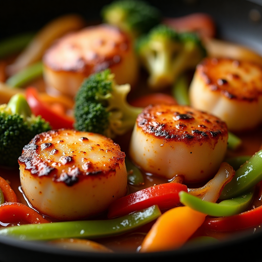 Scallop Stir Fry