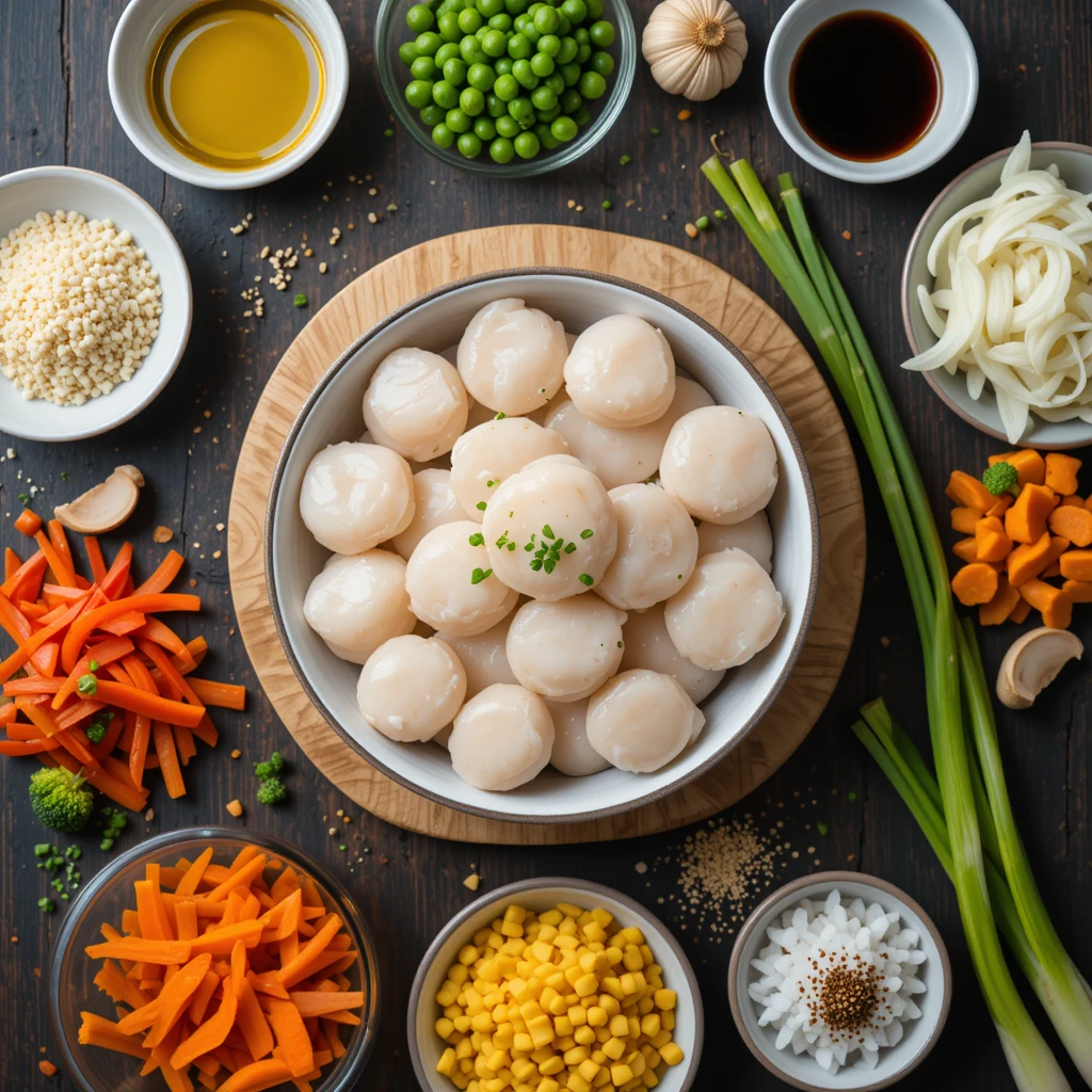 Scallop Stir Fry