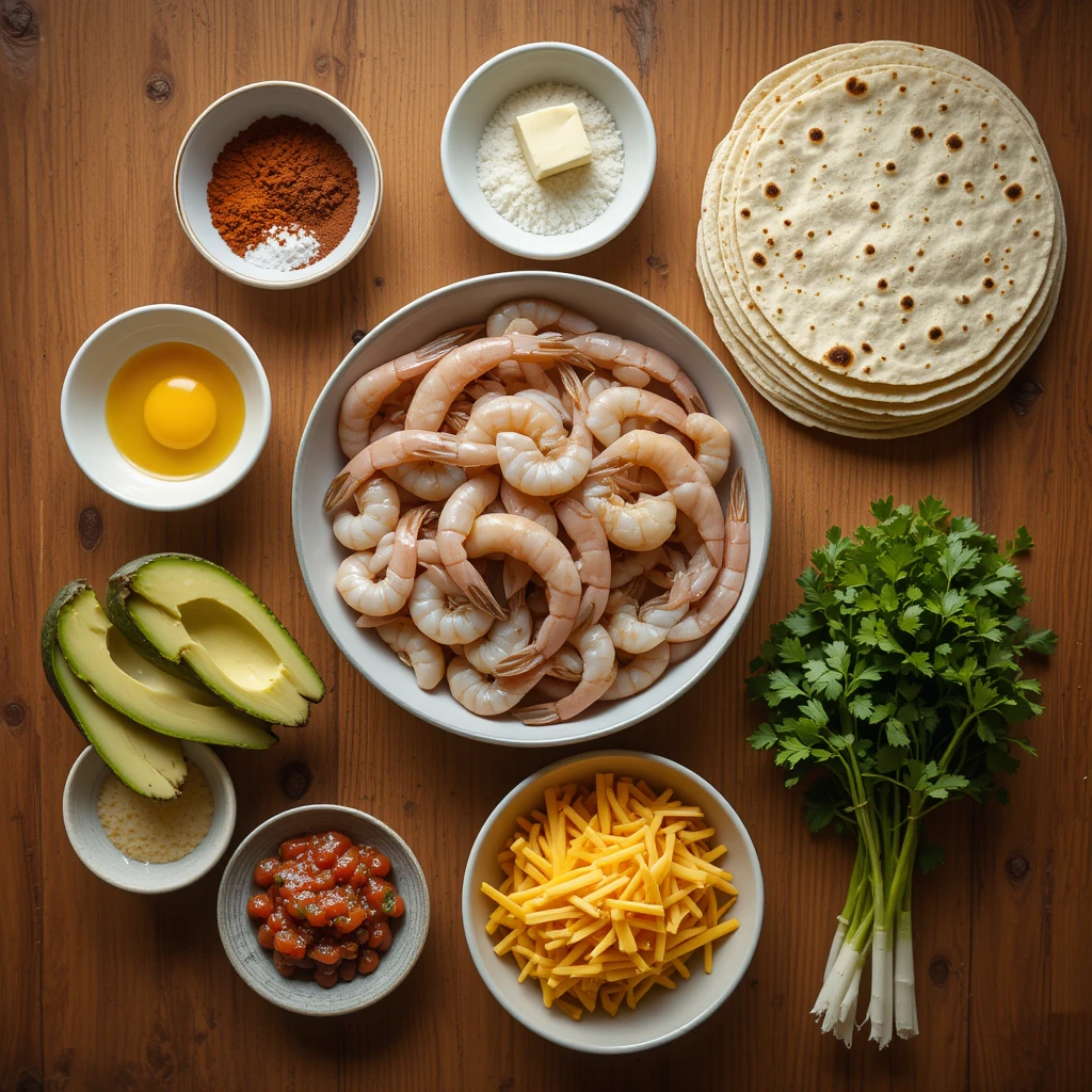Shrimp Breakfast Burrito