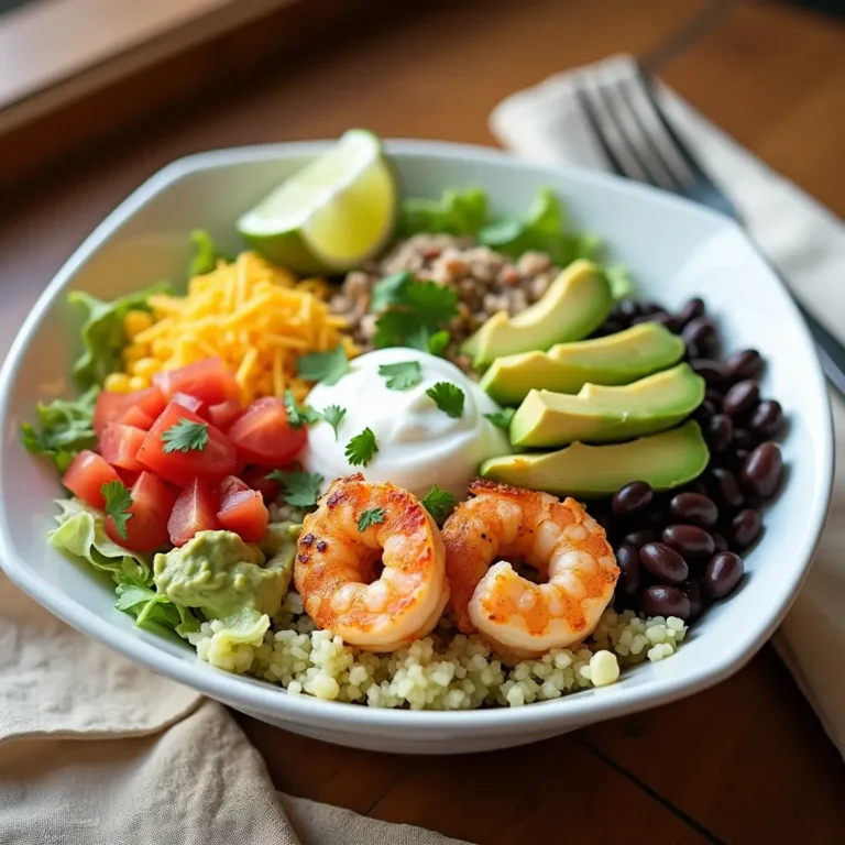 Shrimp Burrito Bowl
