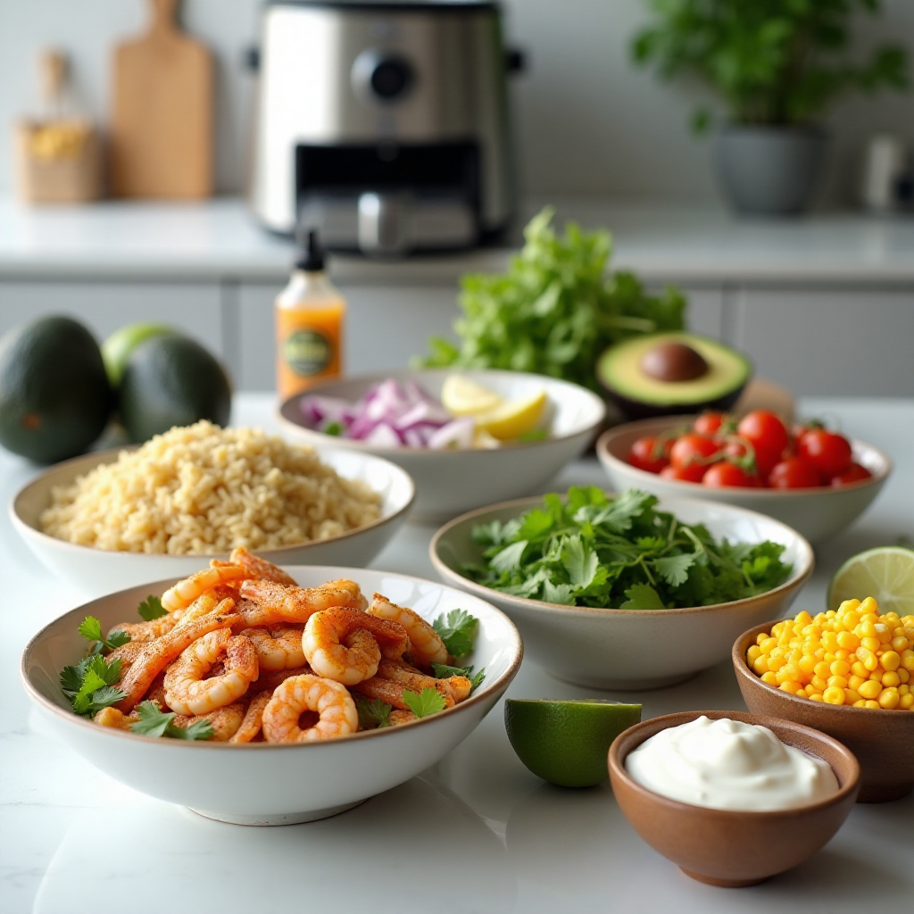 Shrimp Burrito Bowl