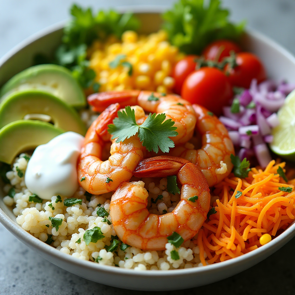 Shrimp Burrito Bowl