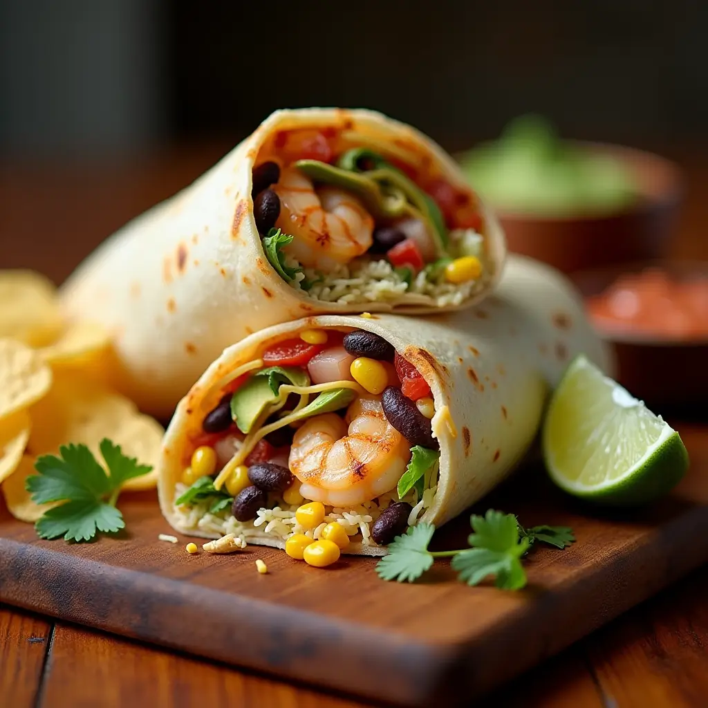 Shrimp Burrito Recipes