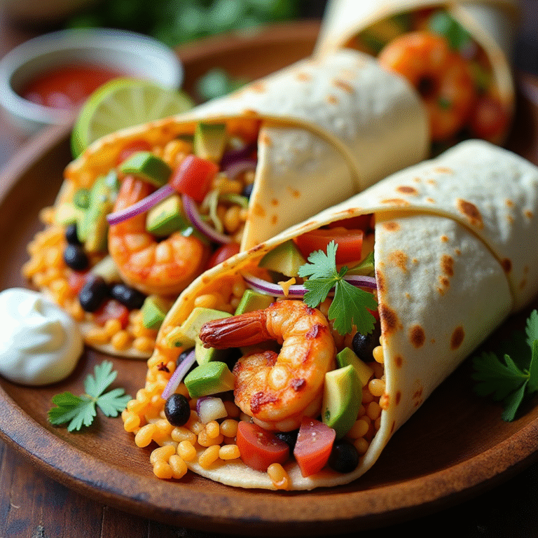 Shrimp Burrito Recipes