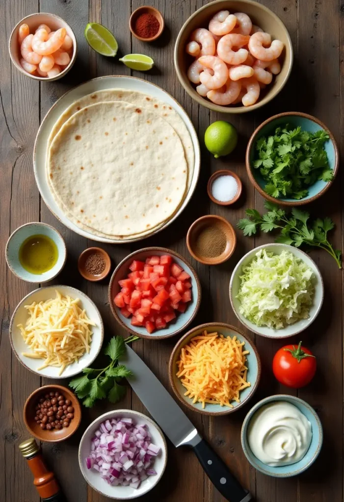 Shrimp Burrito Recipes Ingredients