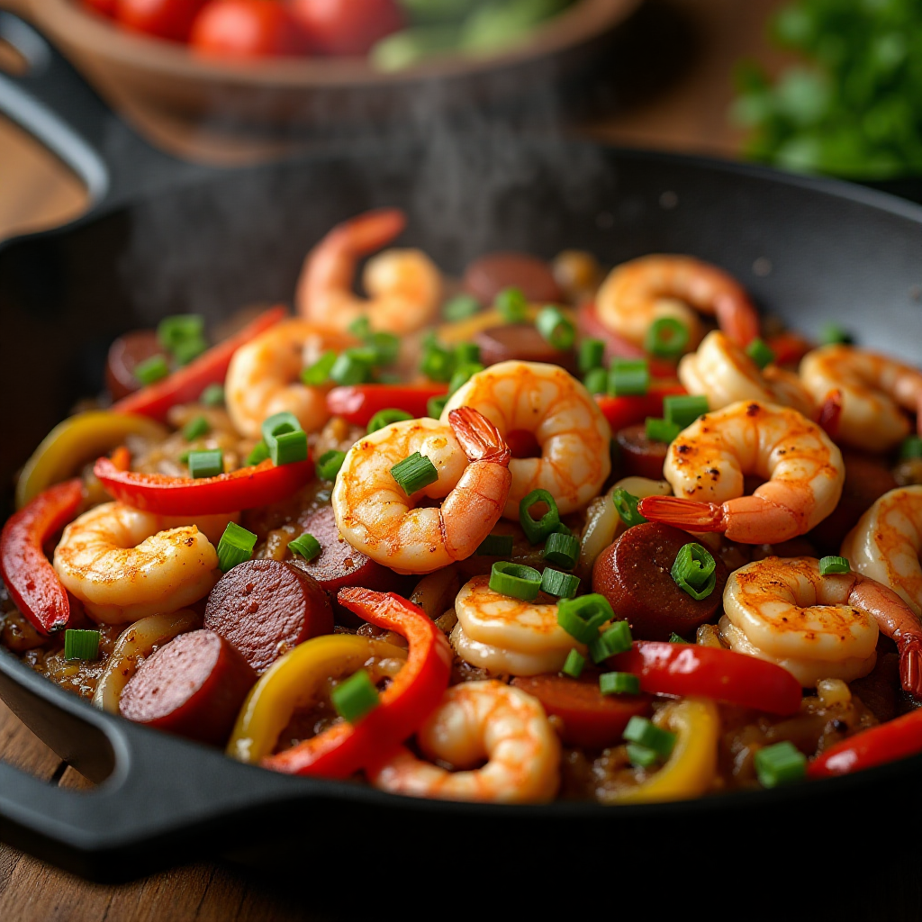 Shrimp and Sausage
