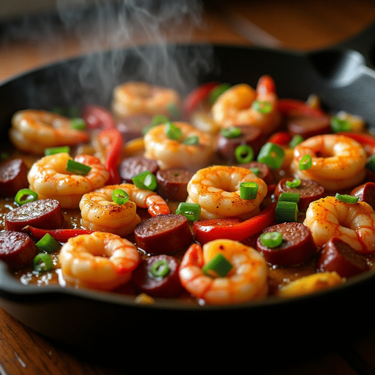 Shrimp and Sausage