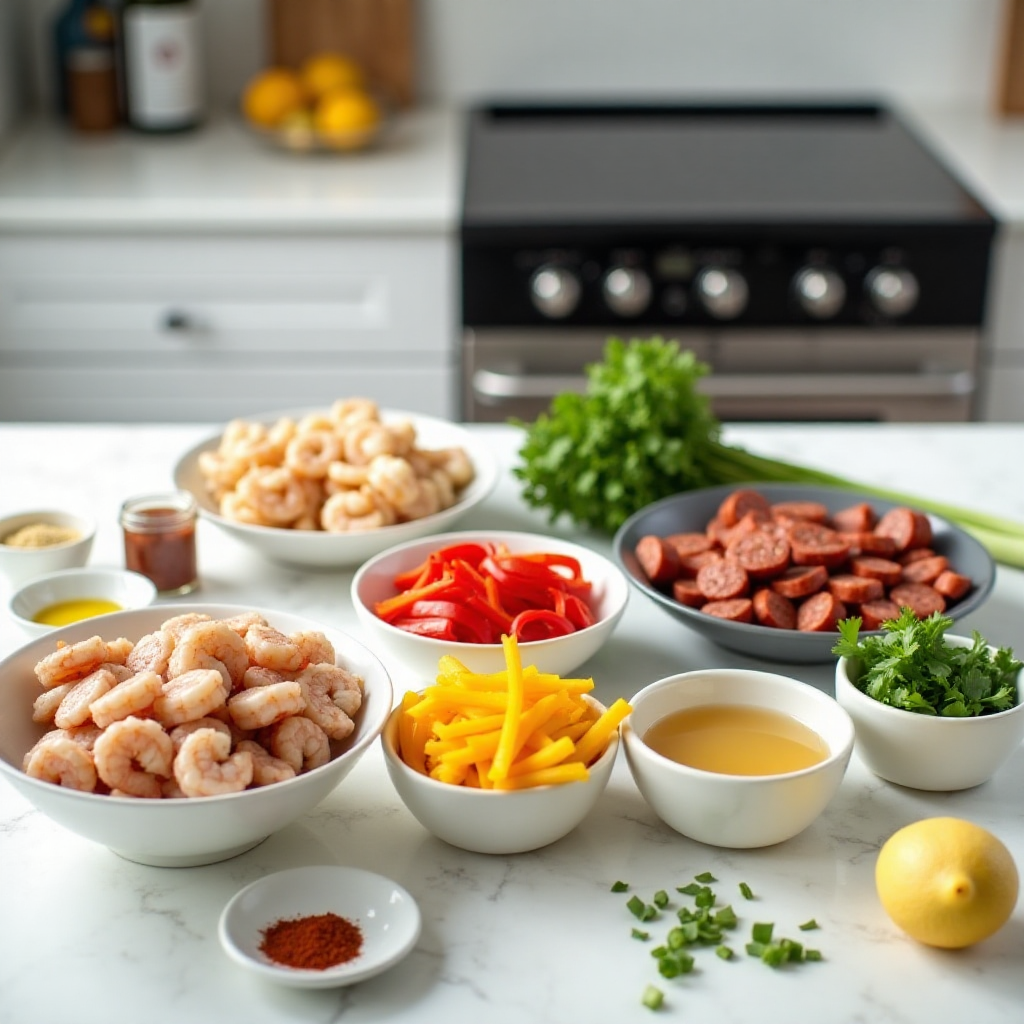 Shrimp and Sausage