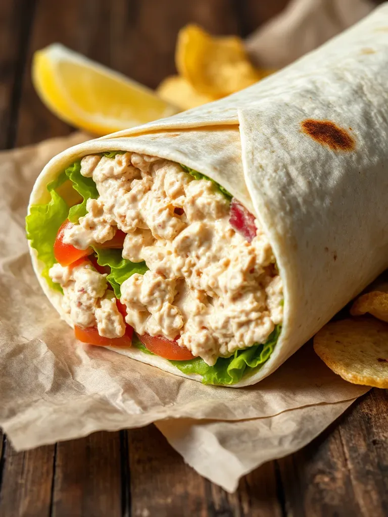 Tuna Fish Wrap