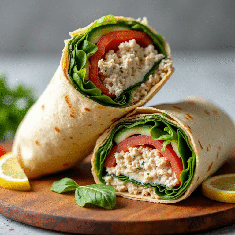 Tuna Fish Wrap