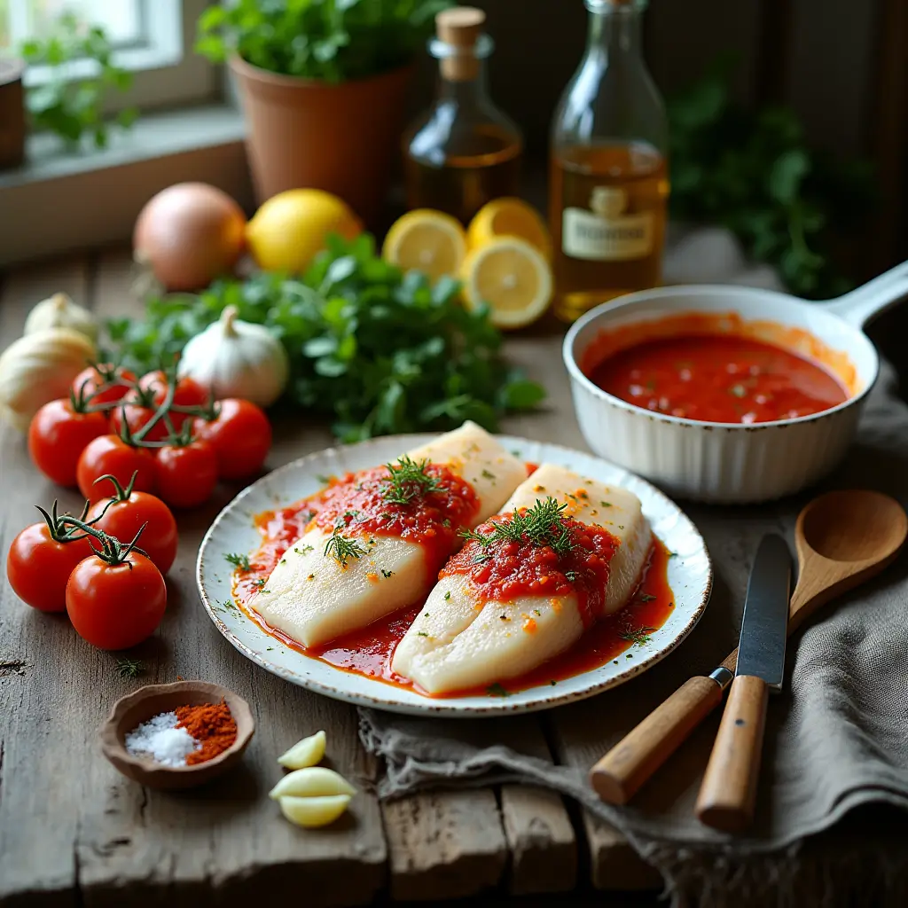 cod tomato recipe
