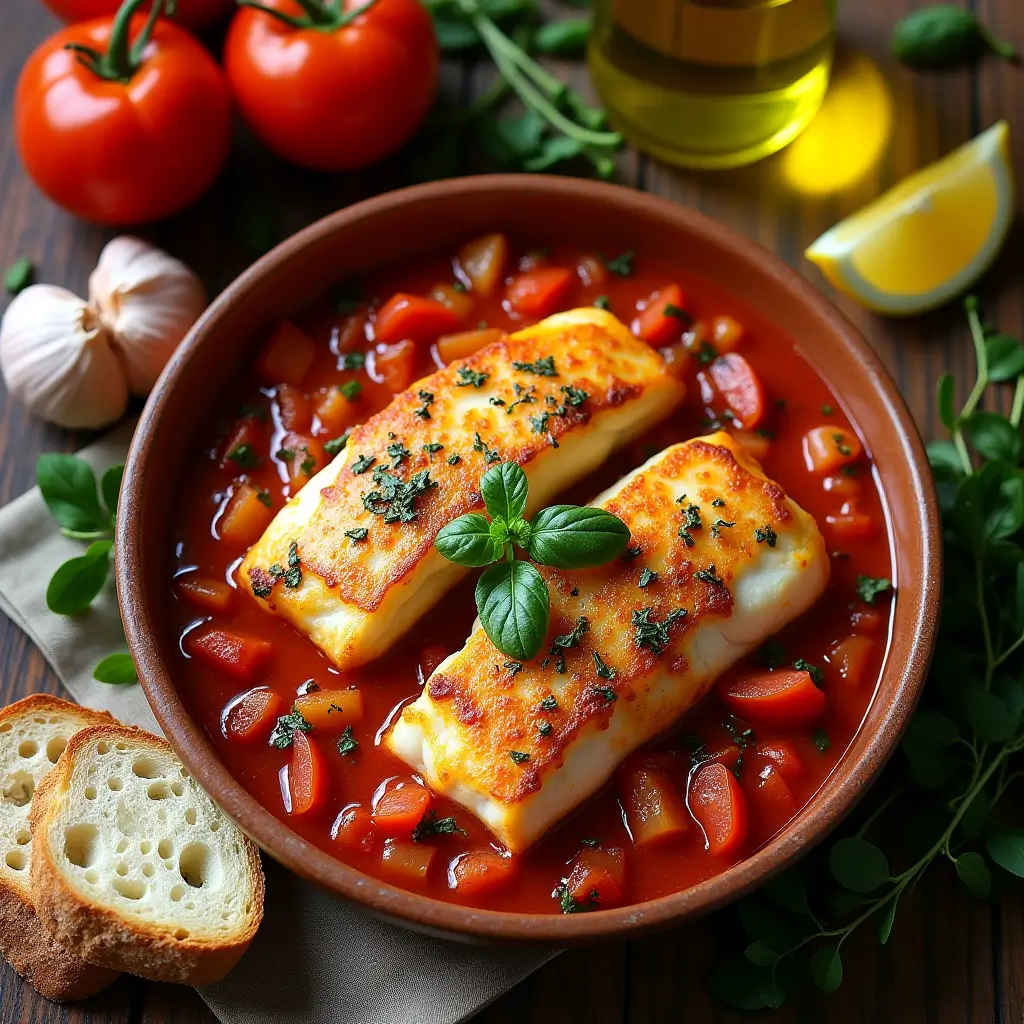 cod tomato recipe