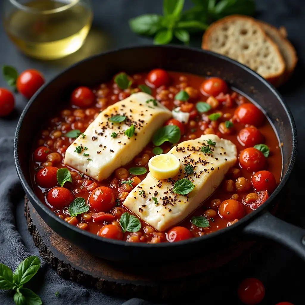 cod tomato recipe