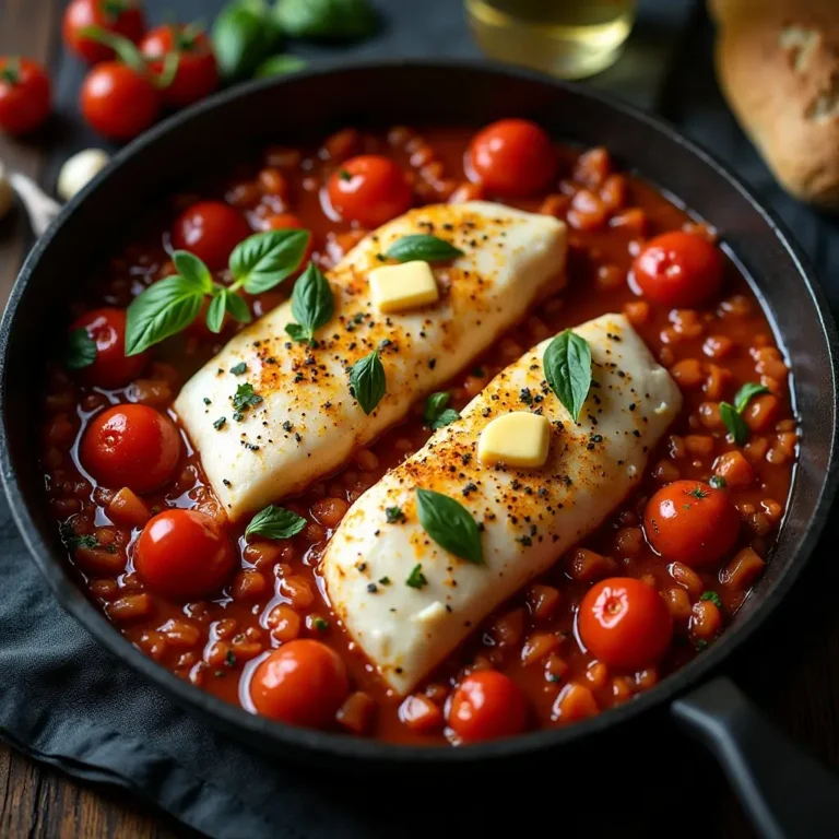 cod tomato recipe