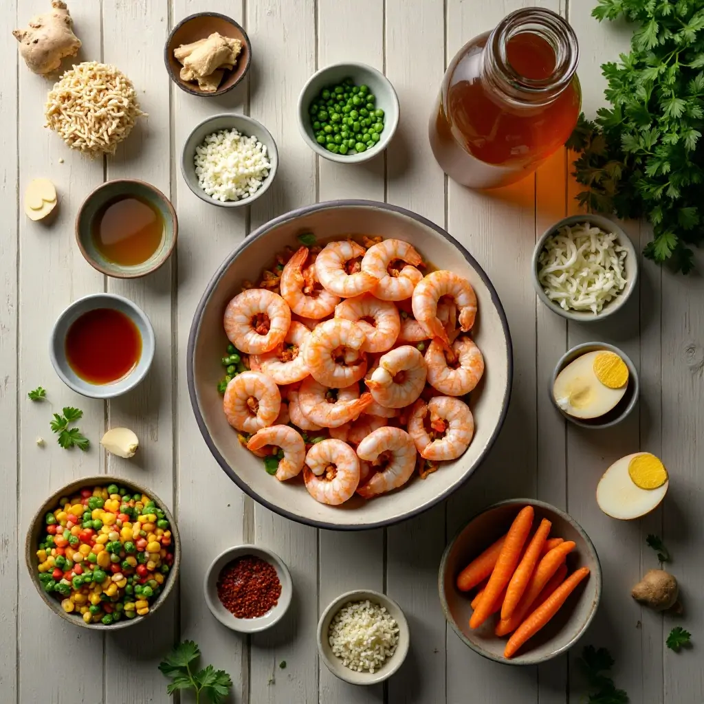 shrimp and ramen noodles