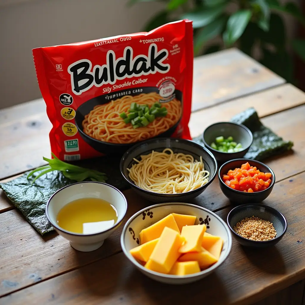 Least Spicy Buldak Ramen