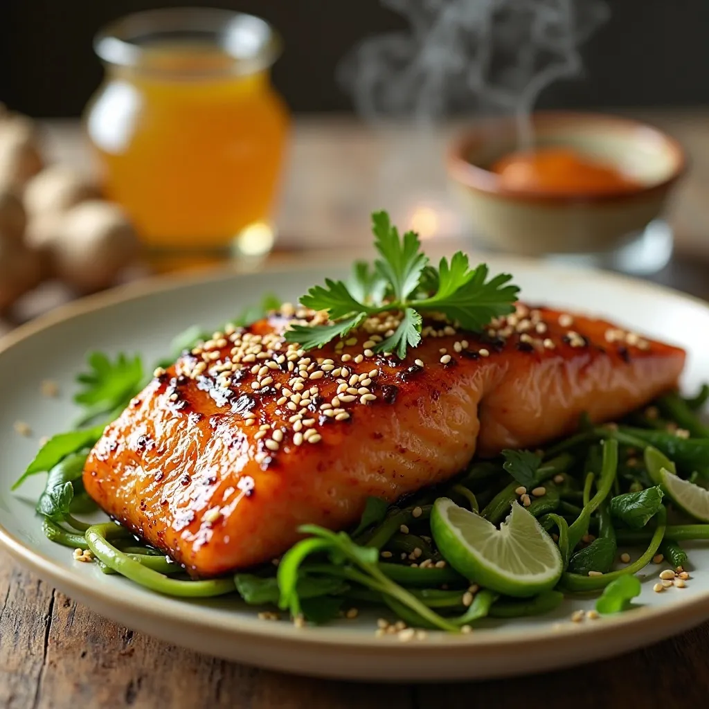 Miso Glazed Salmon Sweetgreen