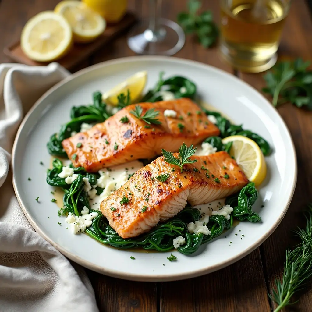 Salmon Florentine
