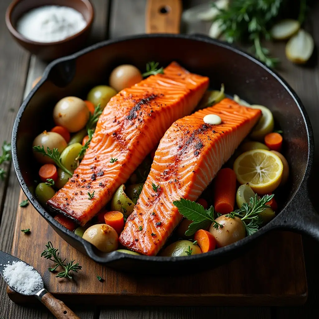 Salmon Head
