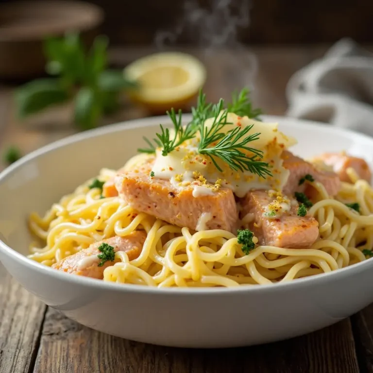 Salmon Lemon Orzo