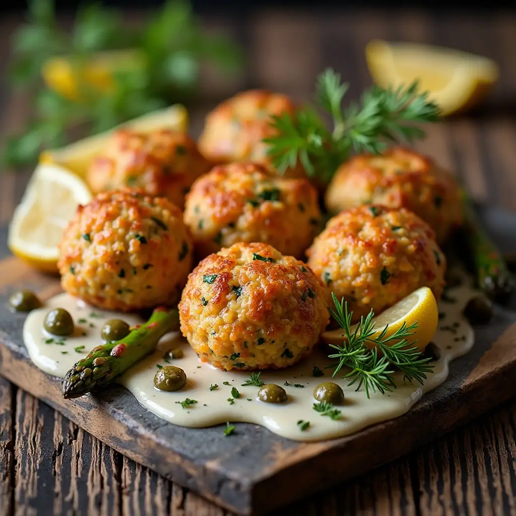 Salmon Meatballs