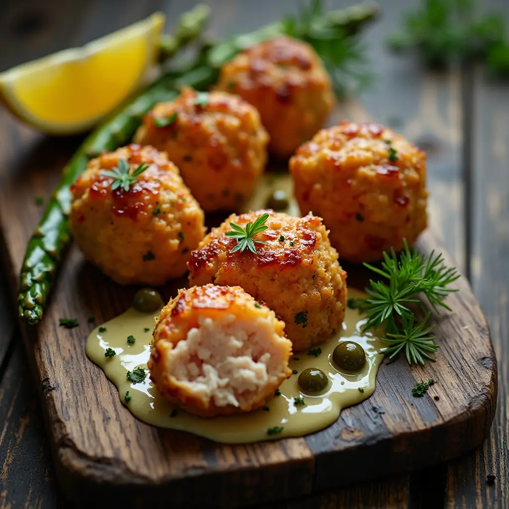 Salmon Meatballs