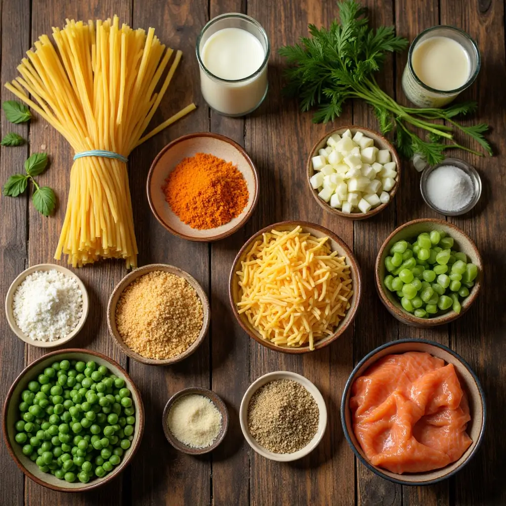 Salmon Noodle Casserole