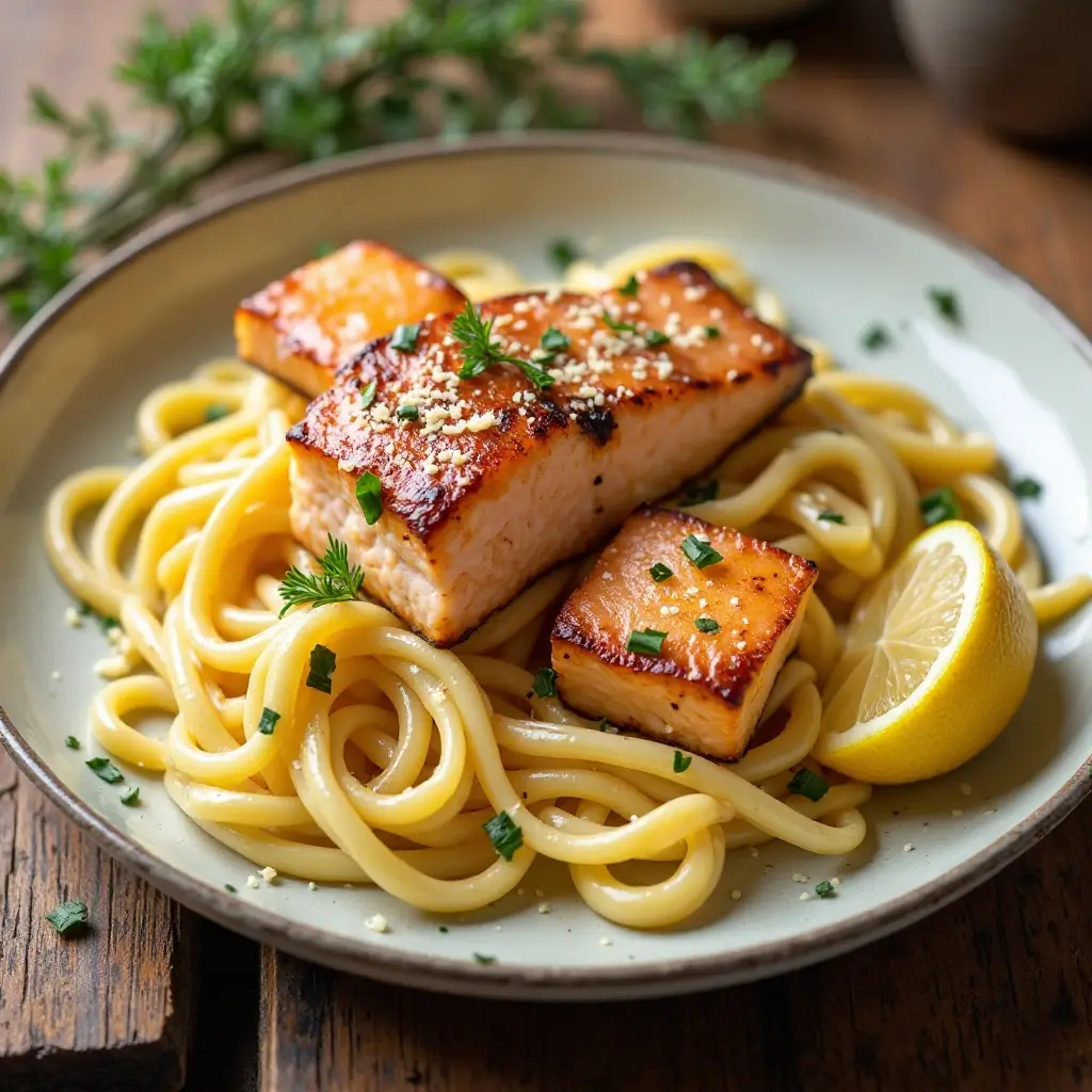 Salmon Noodles