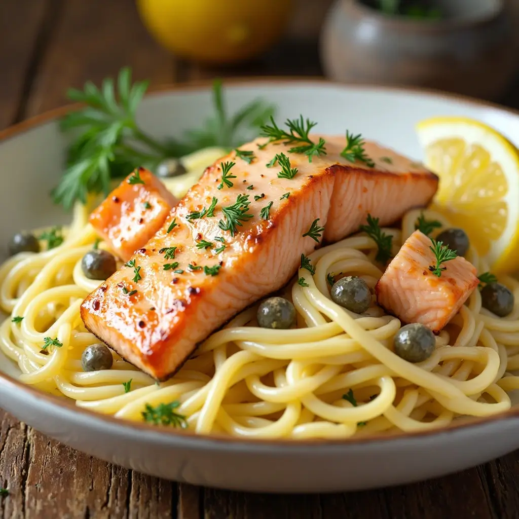 Salmon Noodles
