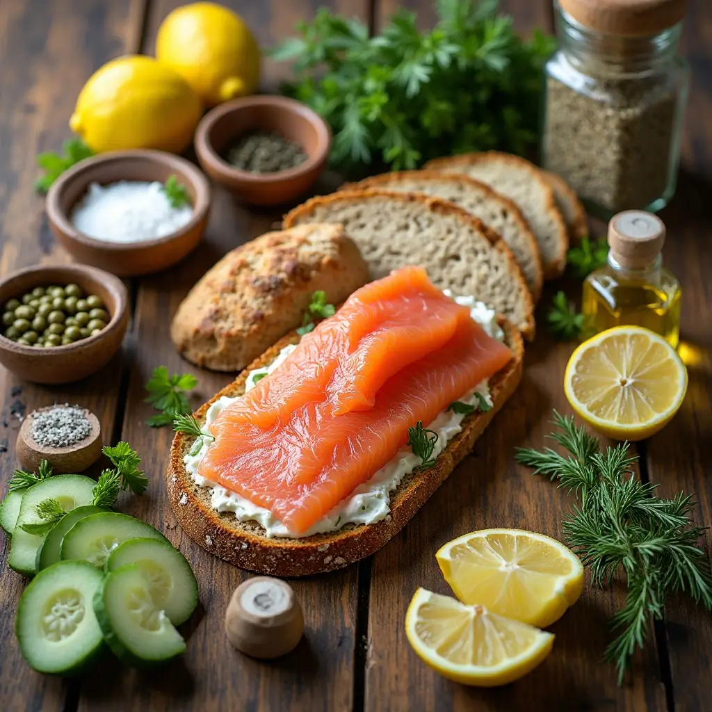 Salmon Toast