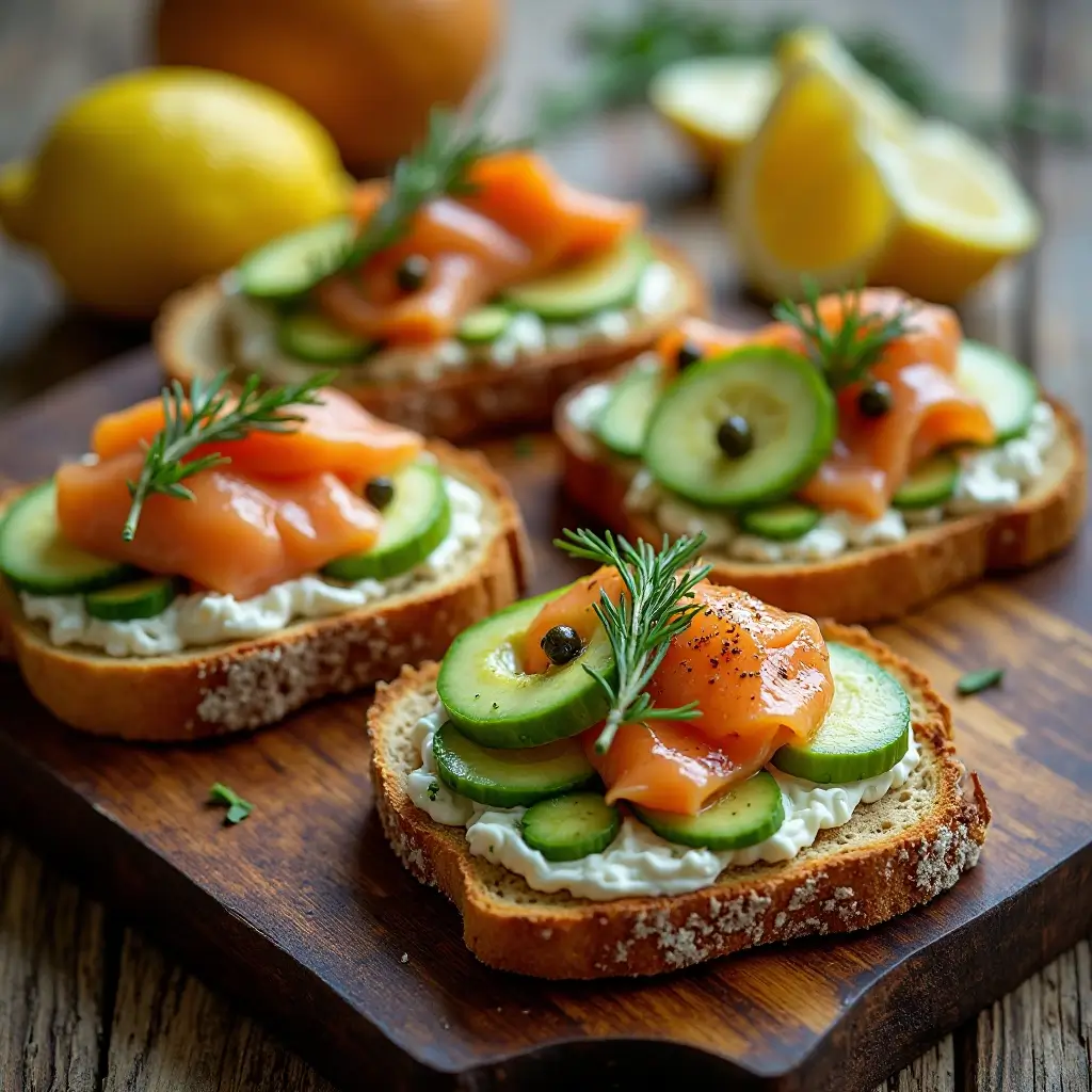 Salmon Toast