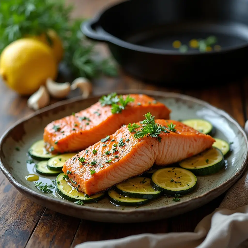 Salmon Zucchini