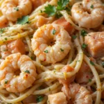 Shrimp and Salmon Pasta