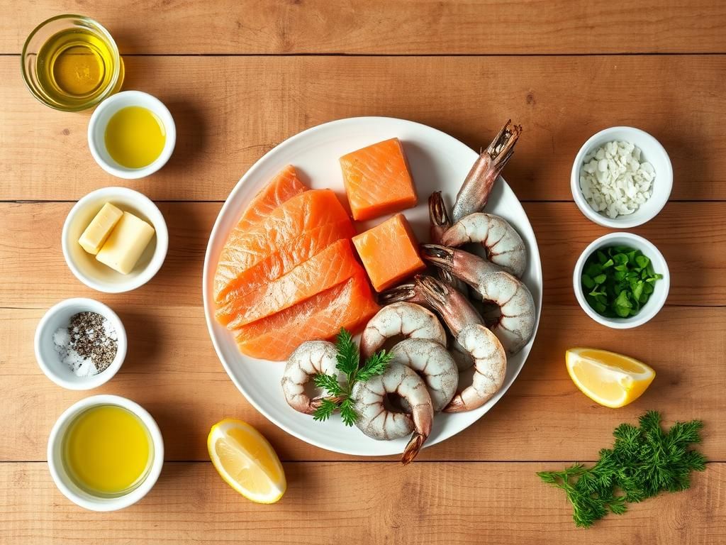 Shrimp and Salmon Recipe