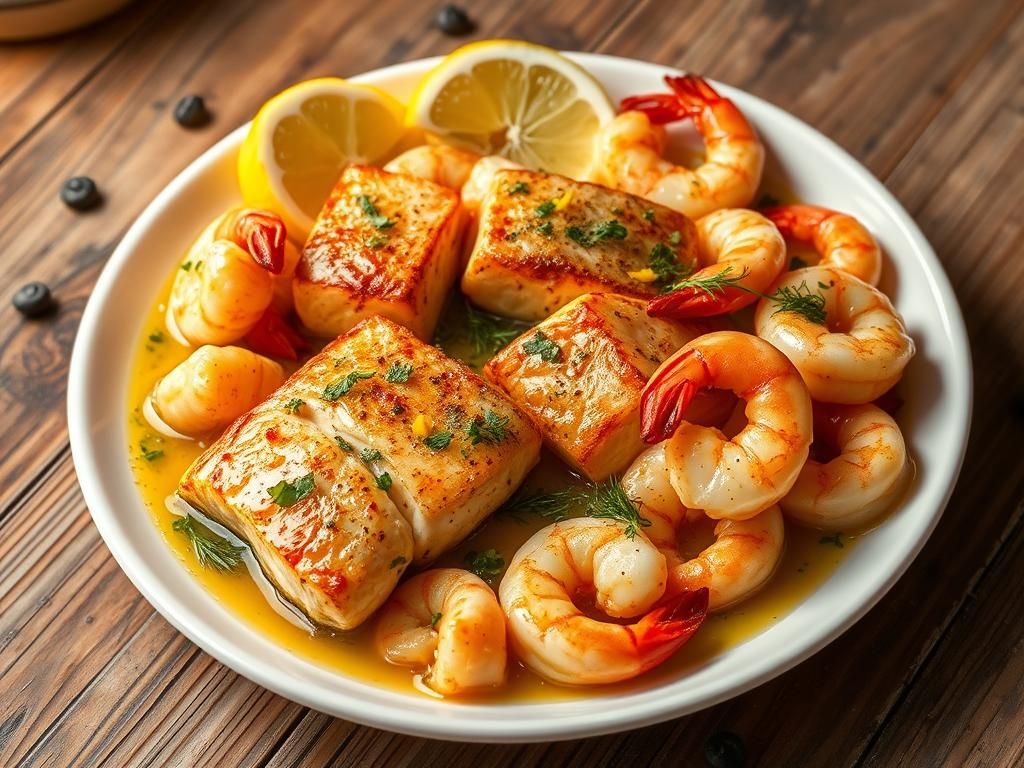 Shrimp and Salmon Recipe