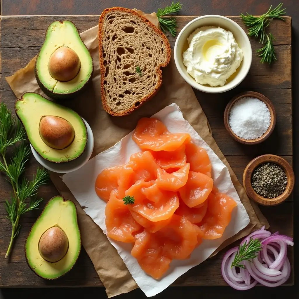 Smoked Salmon Avocado Toast