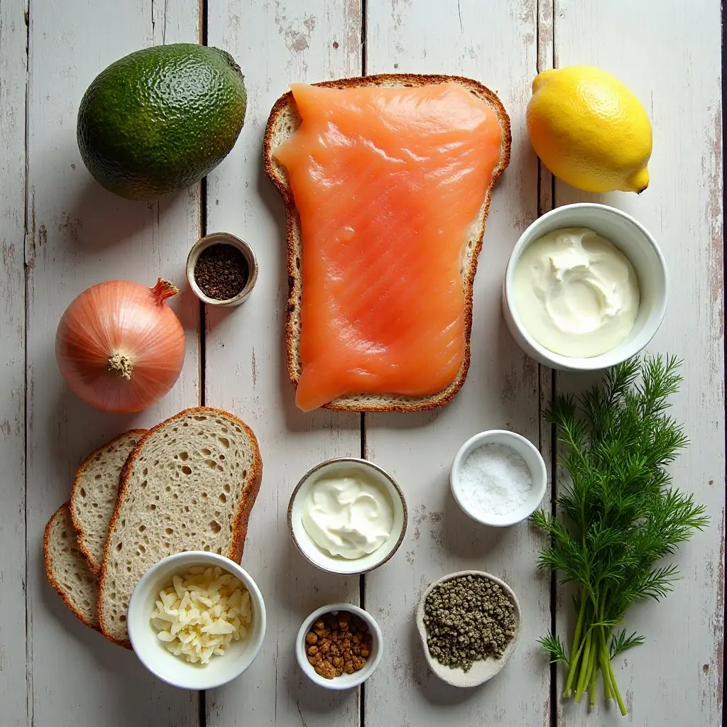 Smoked Salmon Toast