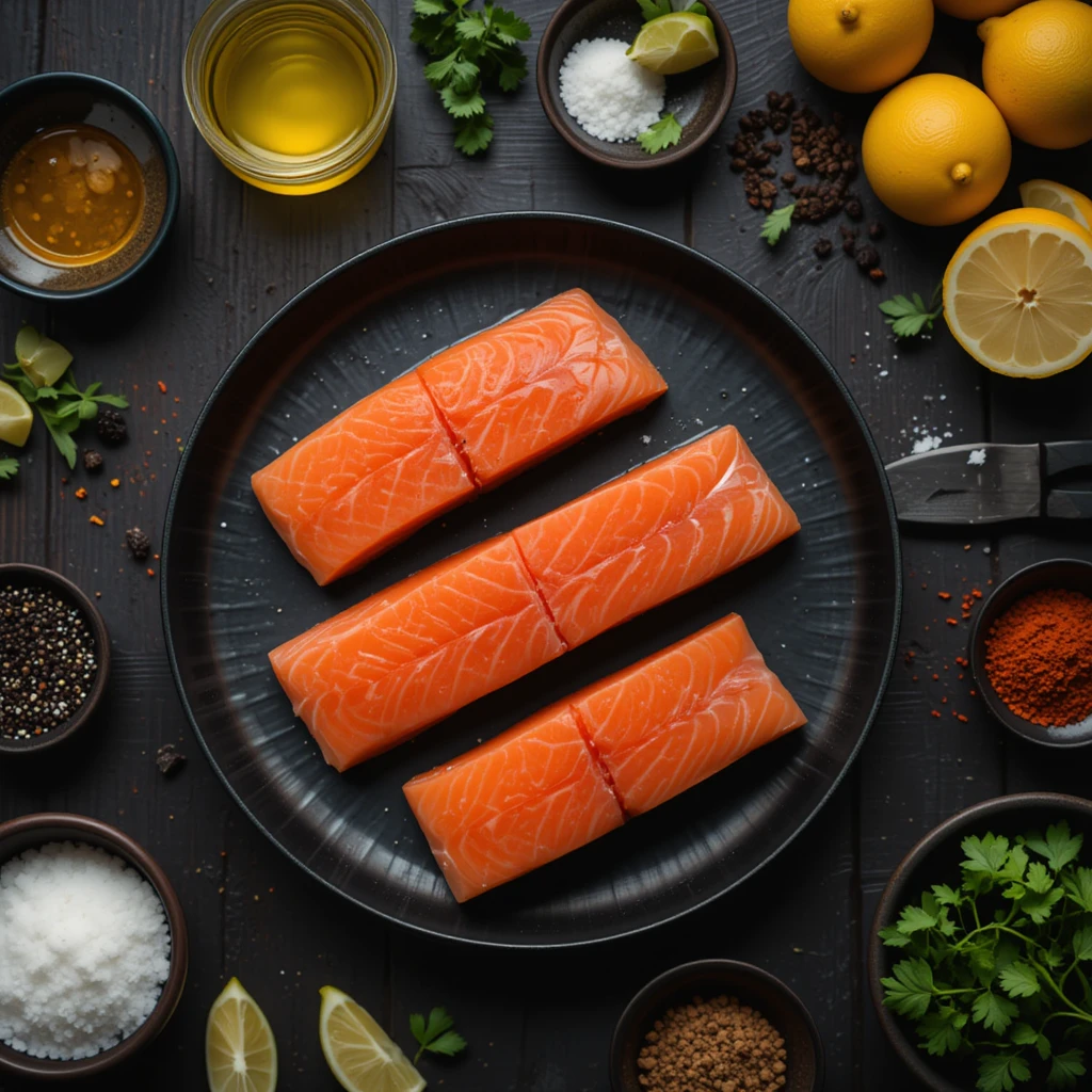 Spicy Baked Salmon