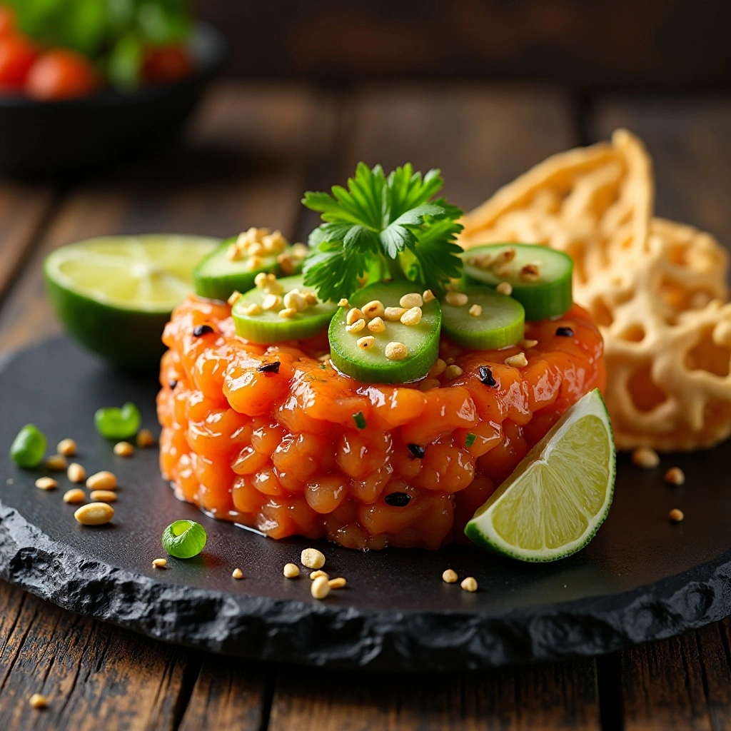 Spicy Salmon Tartare
